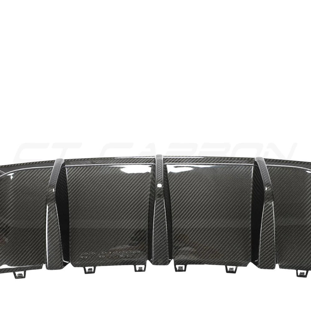 Audi RS3 8Y 2022–2024 Saloon Carbon Fibre Diffuser – CT Design