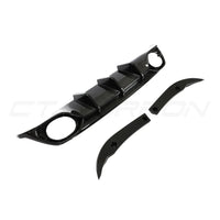Audi RS3 8Y 2022–2024 Saloon Carbon Fibre Diffuser – CT Design