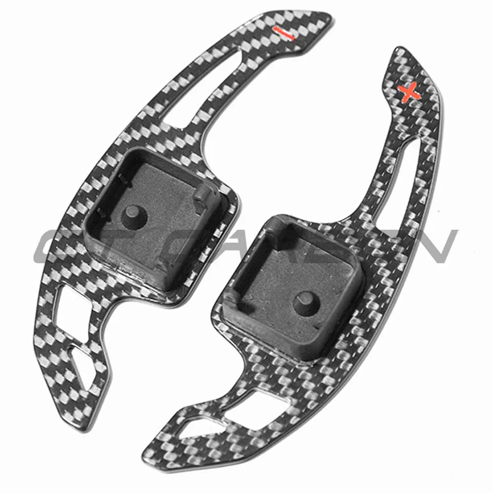 Audi A3/S3/RS3 8Y RS6 C8 carbon fibre shifter paddles - V3