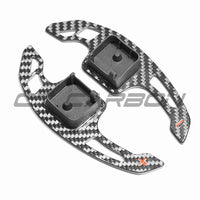 Audi A3/S3/RS3 8Y RS6 C8 carbon fibre shifter paddles - V3