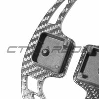 Audi A3/S3/RS3 8Y RS6 C8 carbon fibre shifter paddles - V3