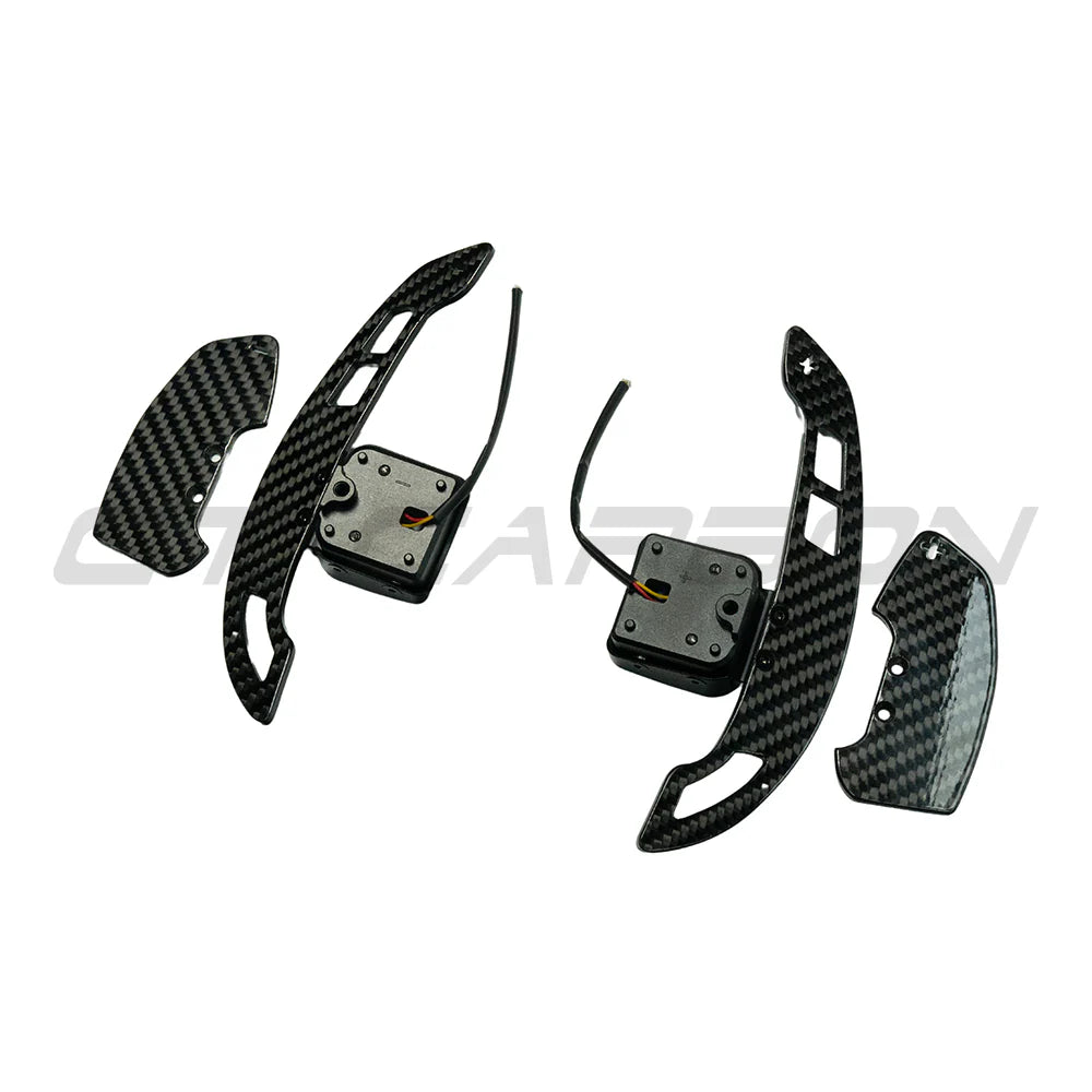 Audi A3/S3/RS3 A4/S4/RS4 A5/S5/RS5 2014+ Magnetic Carbon Fibre Shifter Paddles