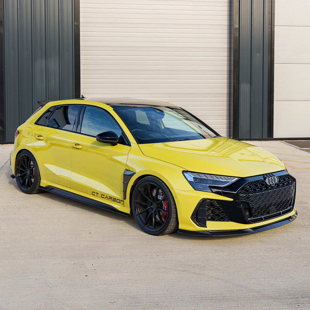 Audi RS3 8Y 2025+ Carbon Fibre Splitter – CT Design V2