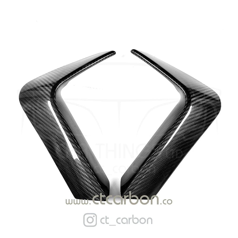 BMW M3 & M4 (F80 F82 F83) Rear Carbon Fibre Bumper Canards