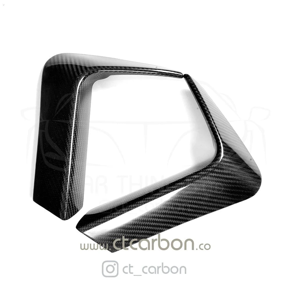 BMW M3 & M4 (F80 F82 F83) Rear Carbon Fibre Bumper Canards
