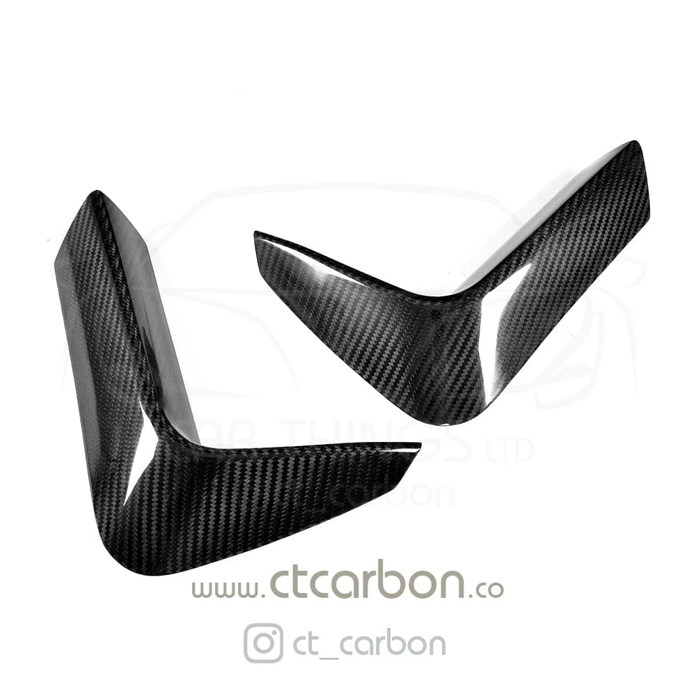 BMW M3 & M4 (F80 F82 F83) Rear Carbon Fibre Bumper Canards