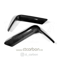 BMW M3 & M4 (F80 F82 F83) Rear Carbon Fibre Bumper Canards