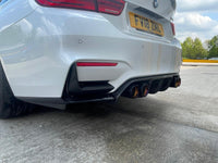BMW M3 & M4 (F80 F82 F83) Rear Carbon Fibre Bumper Canards