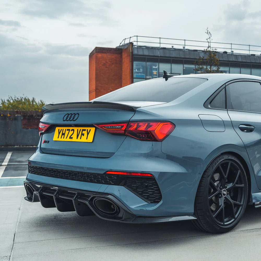 Audi RS3 8Y 2022–2024 Saloon Carbon Fibre Diffuser – CT Design