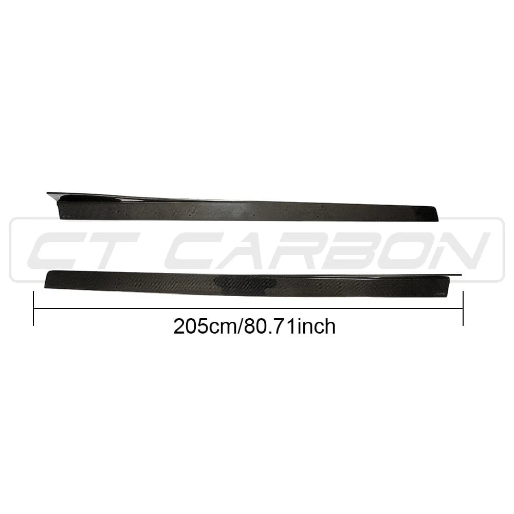 BMW M3/M4 (F80 F82 F83) Carbon Fibre Side Skirts – 3D Style