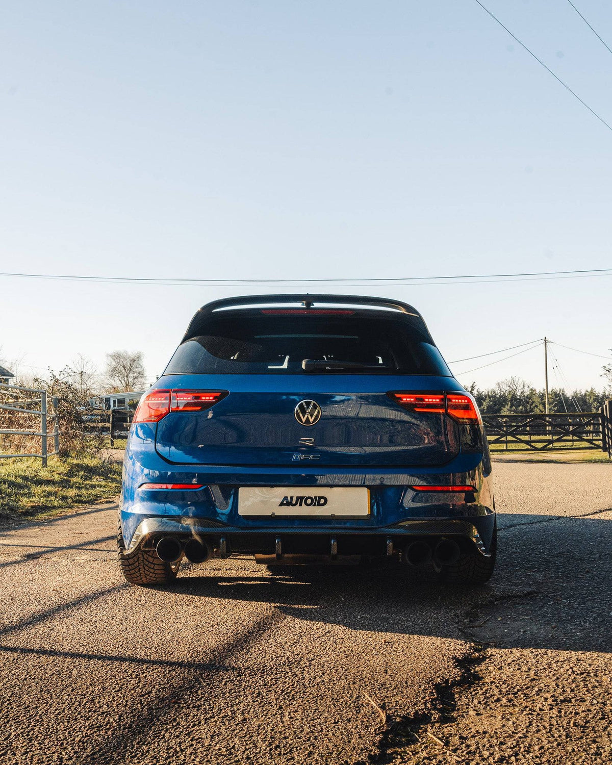 Volkswagen Golf R Mk8 & Mk8.5 Carbon Fibre ID-01 Rear Diffuser (2020+)