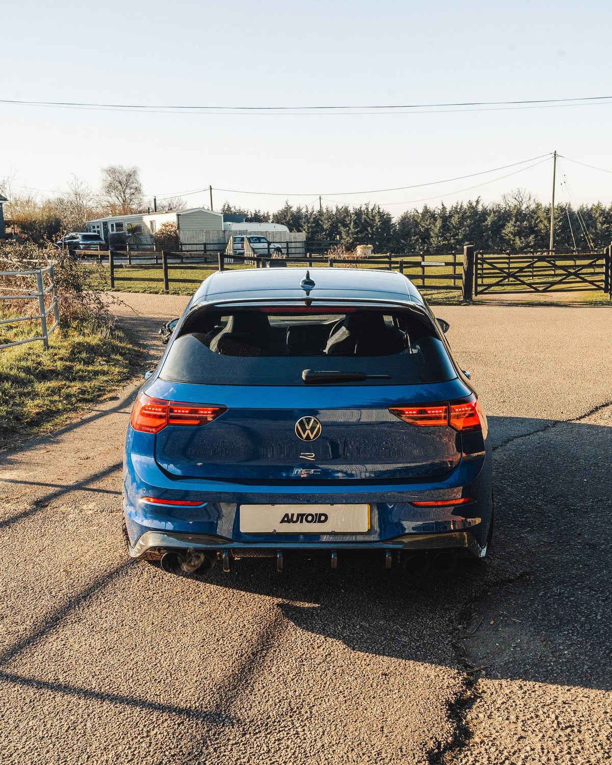 Volkswagen Golf R Mk8 & Mk8.5 Carbon Fibre ID-01 Rear Diffuser (2020+)