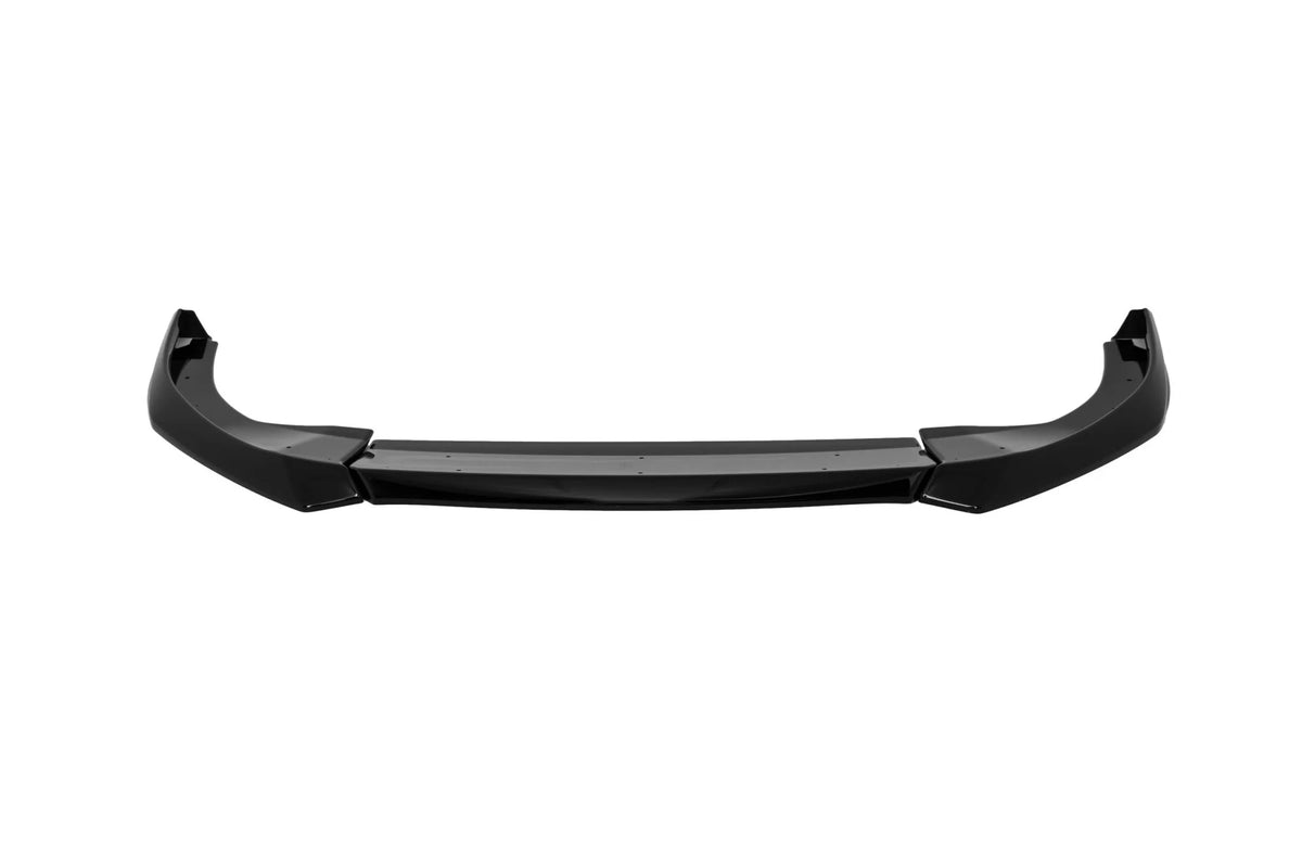 VW Golf R Mk8 EVO-1 Gloss Black Front Splitter by Zaero (2020–2024)