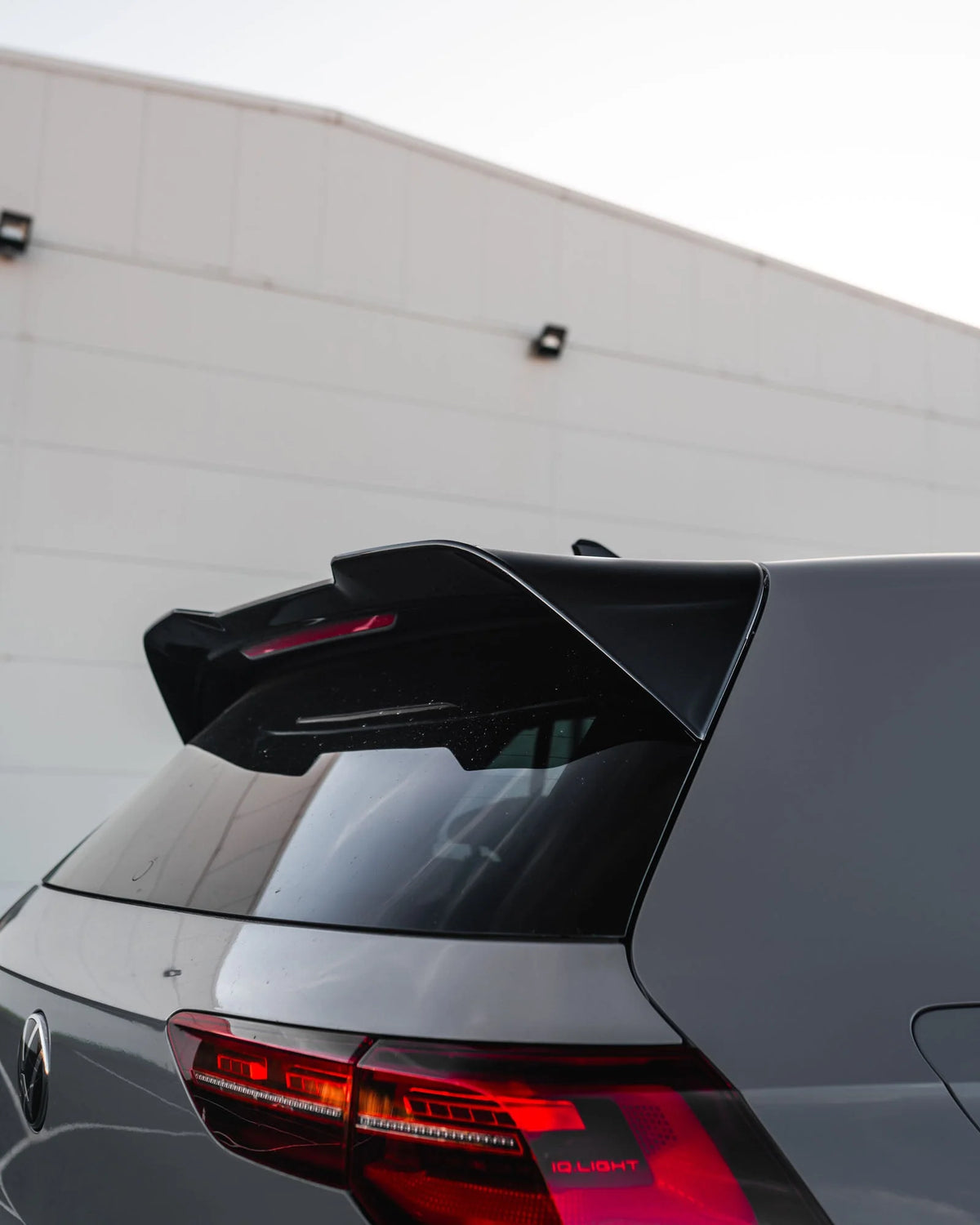 VW Golf R-Line / GTI / R / GTD / GTE Mk8 & Mk8.5 EVO-1 Gloss Black Rear Spoiler by Zaero (2020+)
