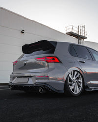 VW Golf R-Line / GTI / R / GTD / GTE Mk8 & Mk8.5 EVO-1 Gloss Black Rear Spoiler by Zaero (2020+)