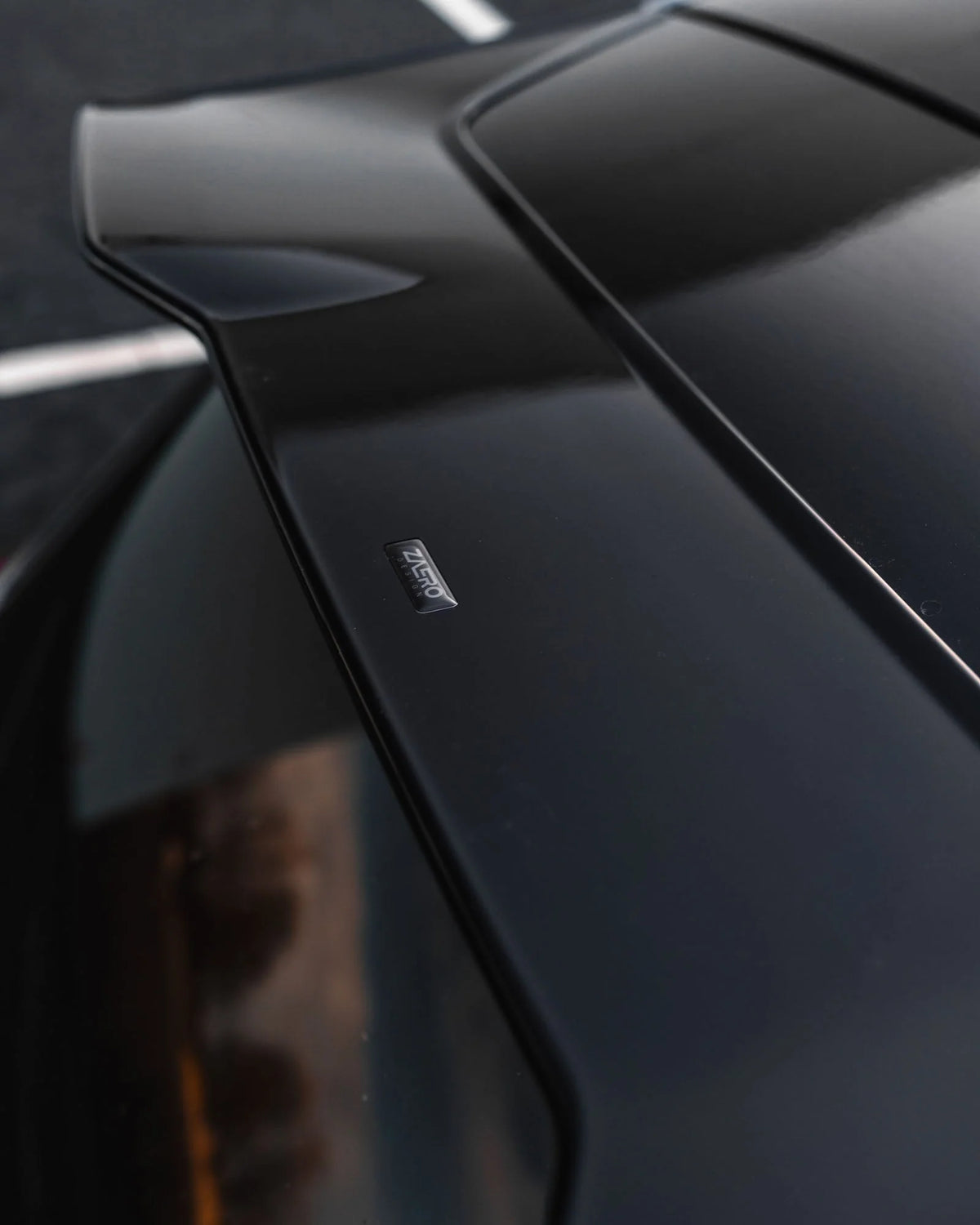 VW Golf R-Line / GTI / R / GTD / GTE Mk8 & Mk8.5 EVO-1 Gloss Black Rear Spoiler by Zaero (2020+)
