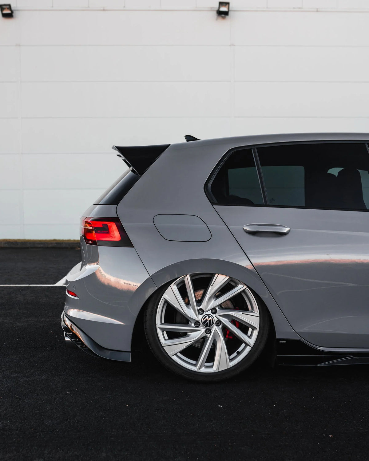 VW Golf R-Line / GTI / R / GTD / GTE Mk8 & Mk8.5 EVO-1 Gloss Black Rear Spoiler by Zaero (2020+)